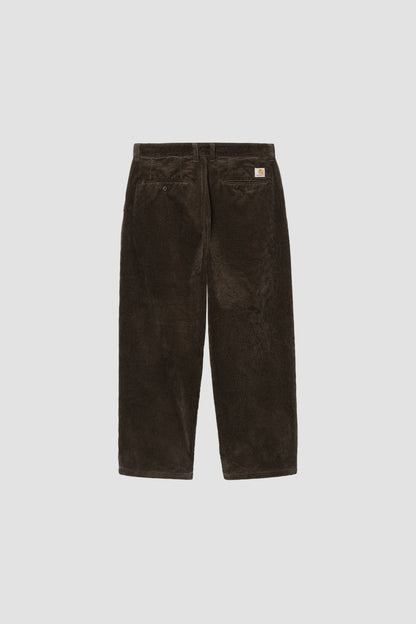 EVAN PANT Tobacco rinsed