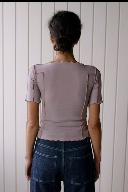OMATO 3/4 TEE Verbe Purple/ Aural