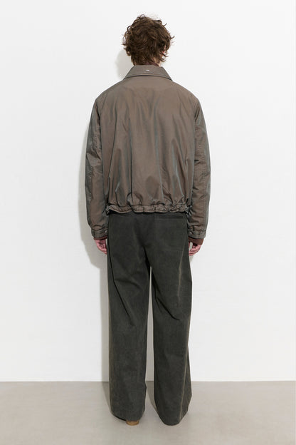 AUTO JACKET Taupe Smoke Twinshade Twill