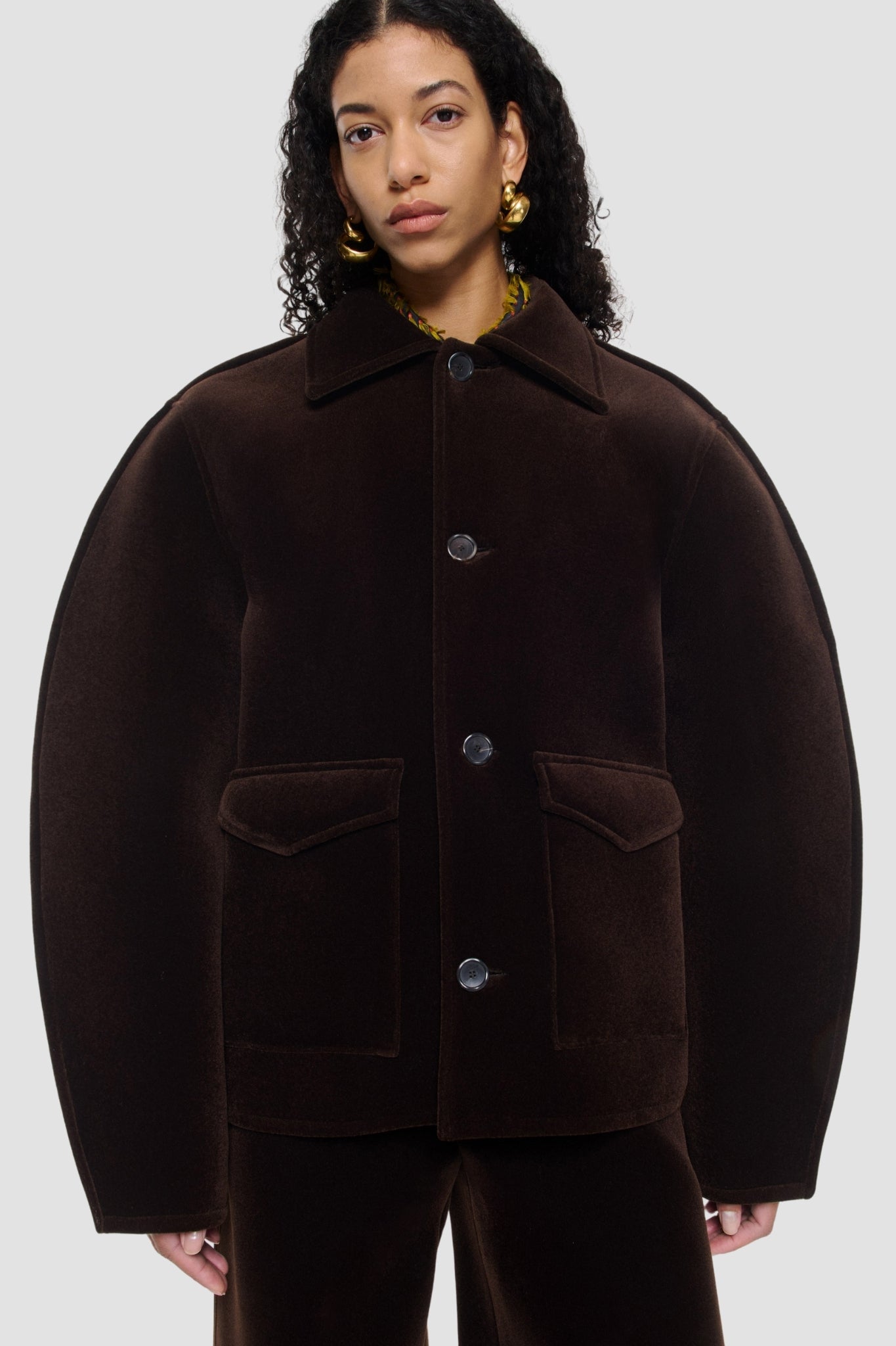 RONDA JACKET Plush Brown
