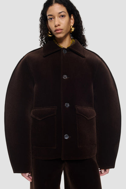 RONDA JACKET Plush Brown