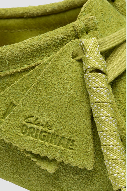 WALLABEE Lime Suede