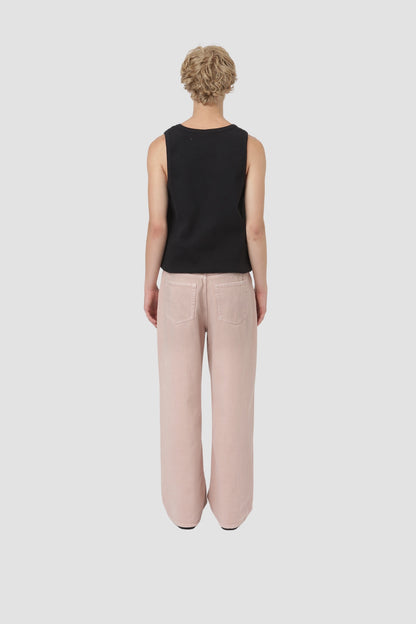 LAS VEGAS OVERDYE PANTS Rose Smoke
