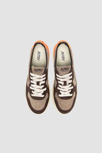 MEDALIST LOW TRIC/SUEDE Moka/Fanta