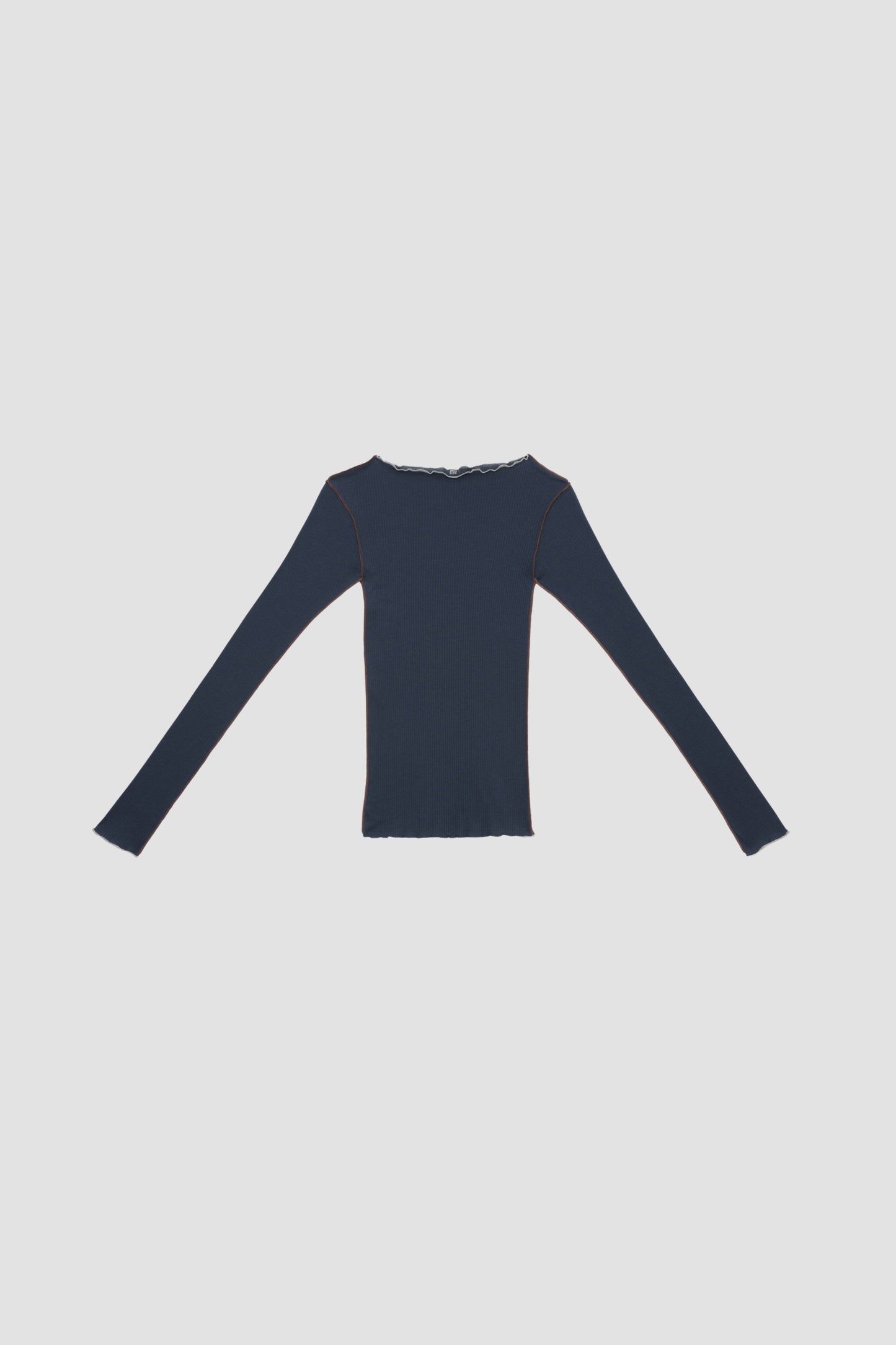VEIN LONG SLEEVE TEE Preston Blue