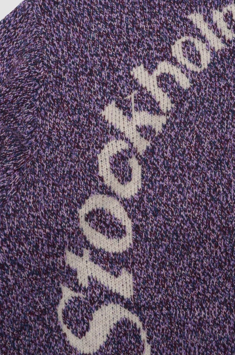 KNIT SWEAT PURPLE