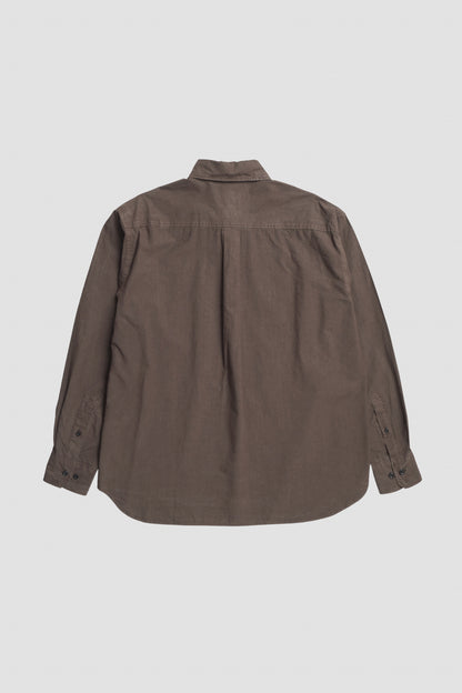 OLE FATIGUE TENCEL SHIRT Espresso