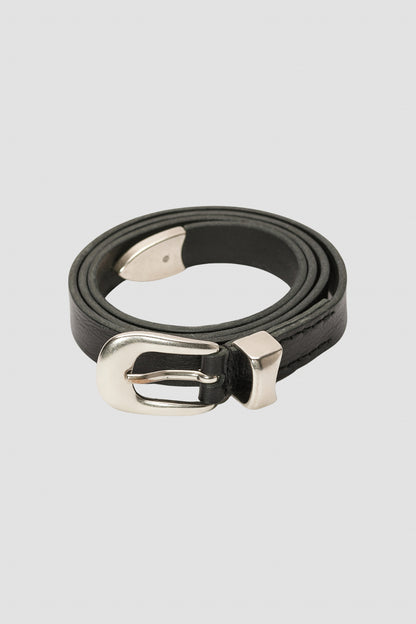 2 CM BELT Black Leather