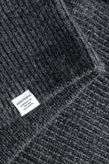 HAGEN FULL ZIP JACKET Dark Grey Melange