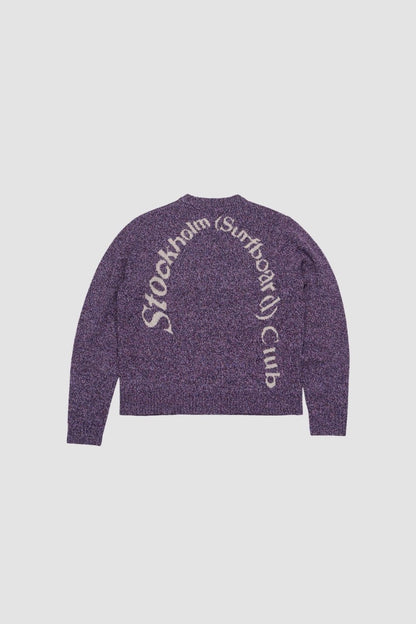 KNIT SWEAT PURPLE