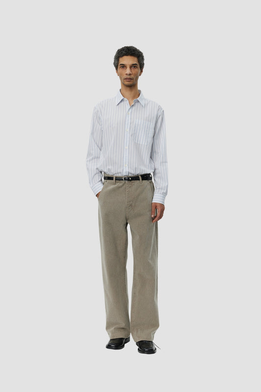 STRAIGHT CUT JEANS Brushed Mudstone