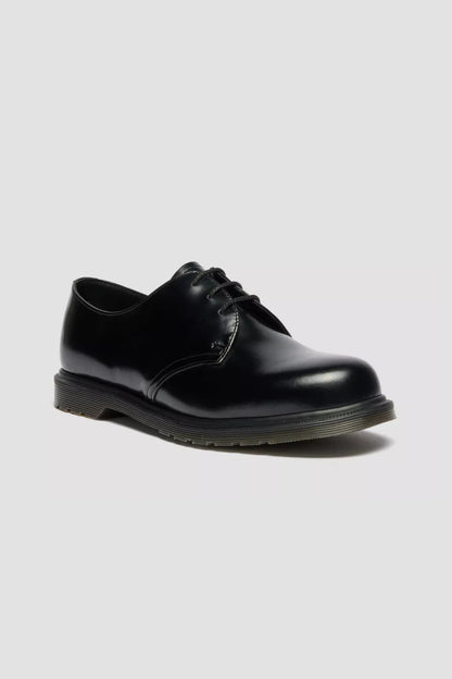 MAYFARE SHOE Black polished smooth