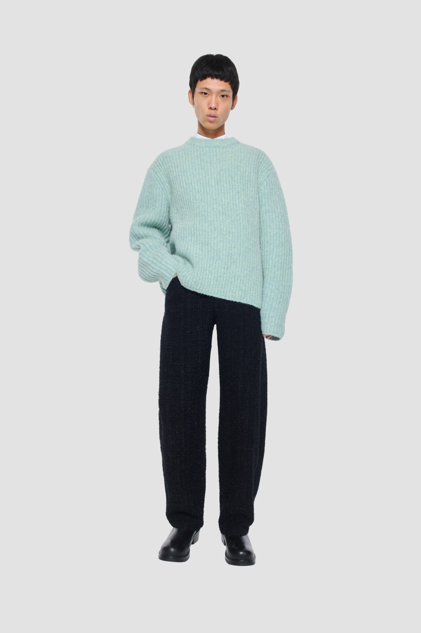 DARKO SWEATER Mist Wool Melange