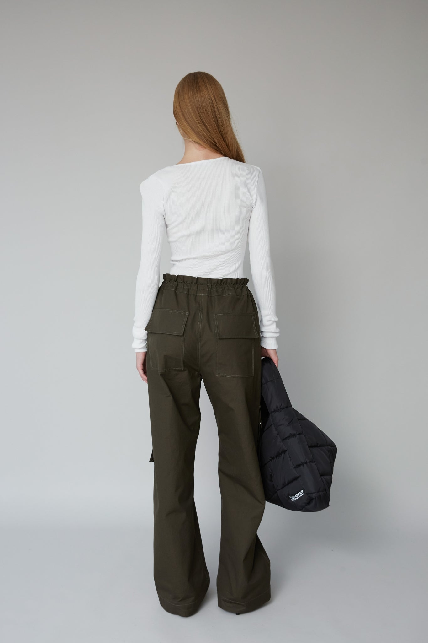 MAUD CARGO PANTS Dark Olive