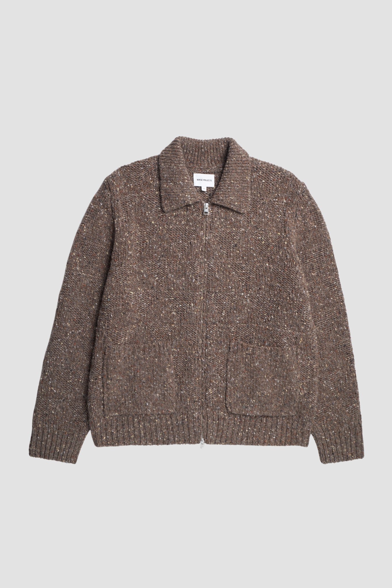 ERIK DONEGAL DIAMOND JACKET Seal Brown