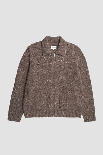 ERIK DONEGAL DIAMOND JACKET Seal Brown