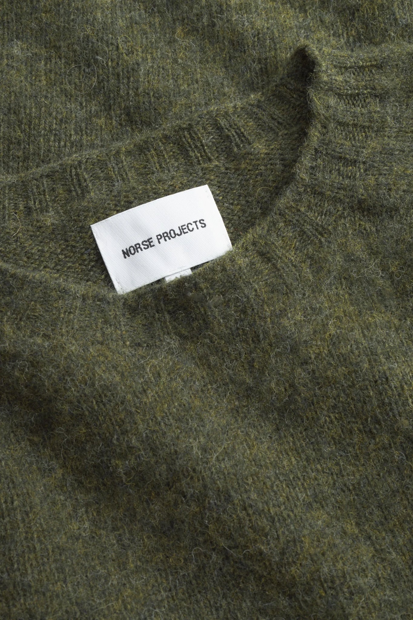 BIRNIR BRUSHED LAMBWOOL Olive Night