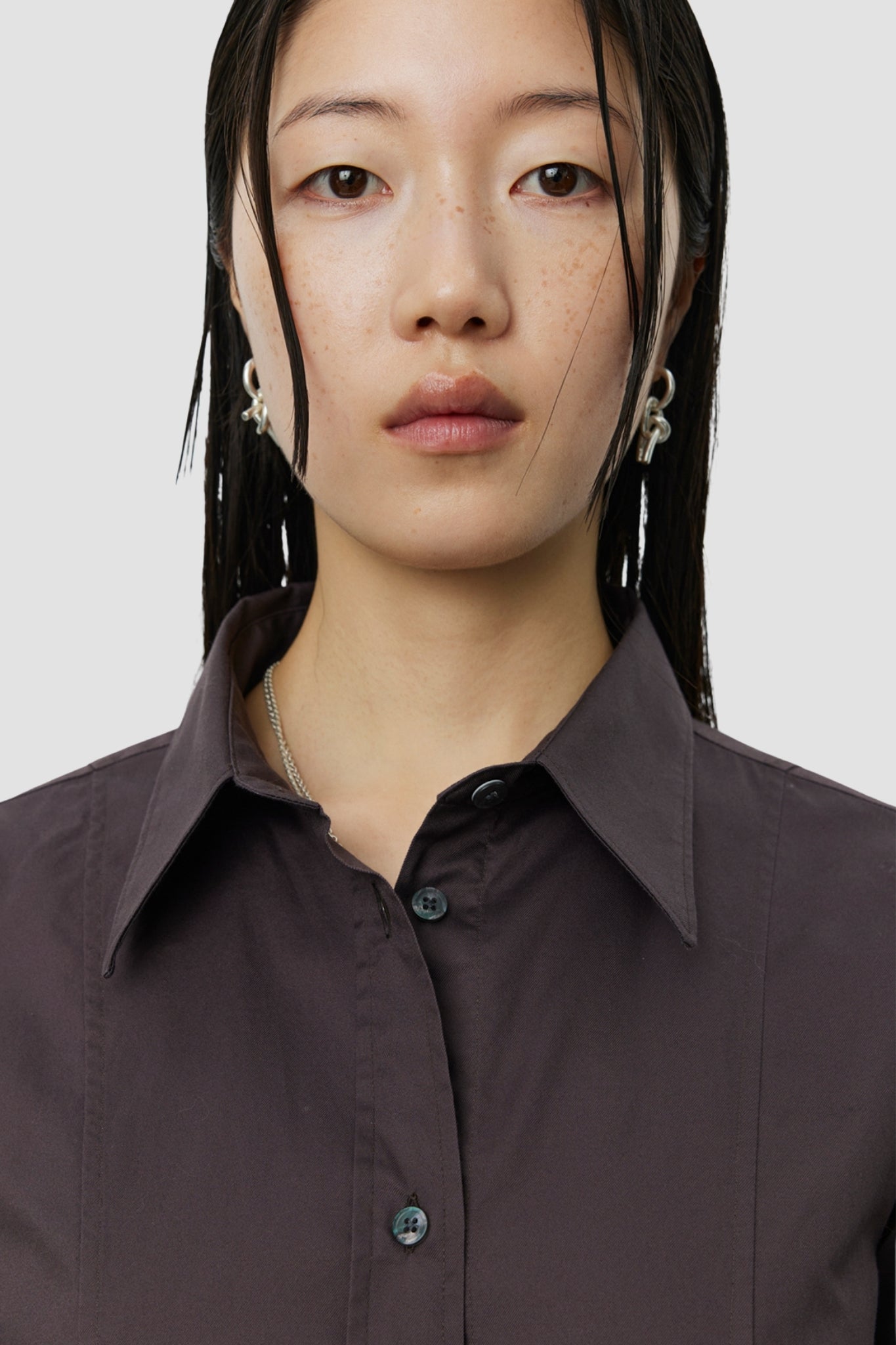 READERS SHIRT Aubergine