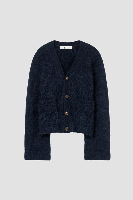 LEE CARDIGAN Neptune Alpaca