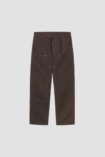 DOUBLE KNEE PANT Tobacco stone canvas L32