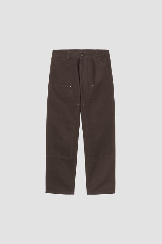 DOUBLE KNEE PANT Tobacco stone canvas L32