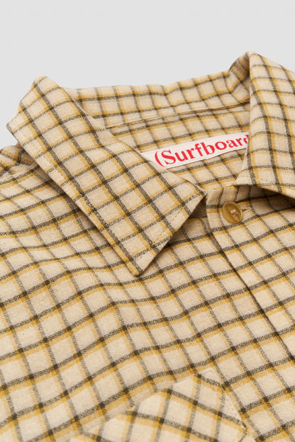 CLUB OVERSHIRT Yellow Check