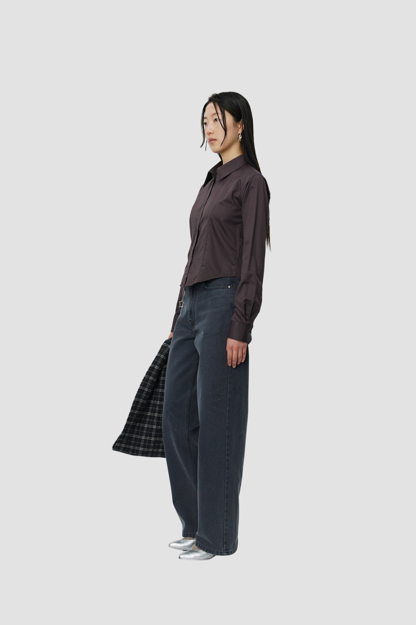 READERS SHIRT Aubergine