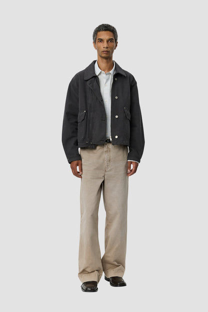 COURIER JACKET Washed Gray Canvas