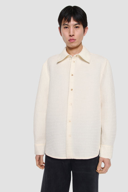 OSEARY SHIRT Ivory Waffle
