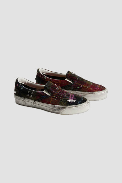 LX CLASSIC SLIP-ON 98 Harris Tweed multi