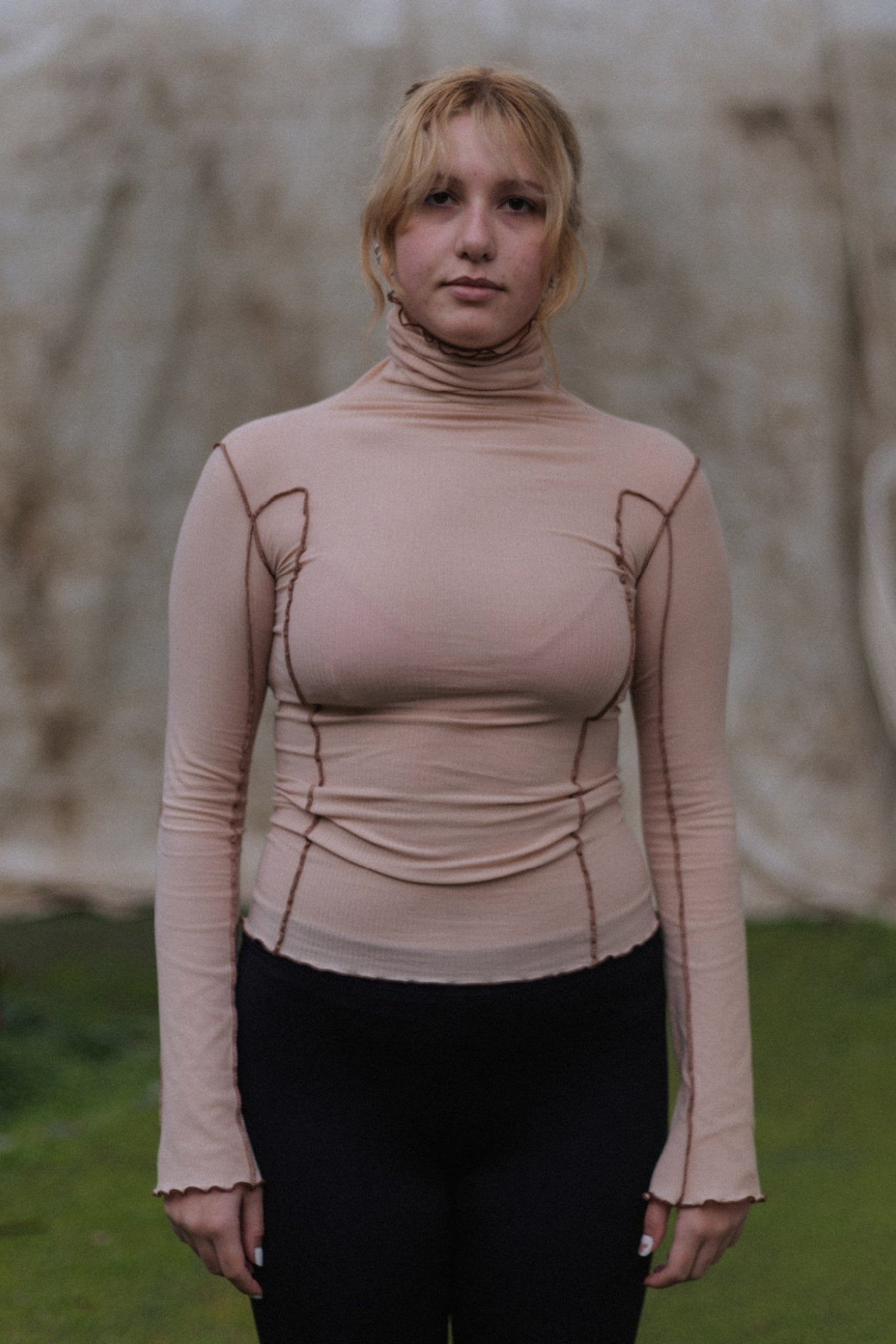 OMATO TURTLENECK Tin Beige