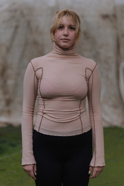 OMATO TURTLENECK Tin Beige