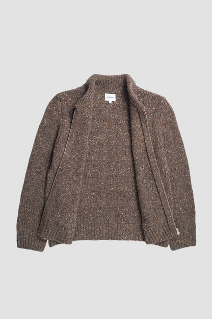 ERIK DONEGAL DIAMOND JACKET Seal Brown