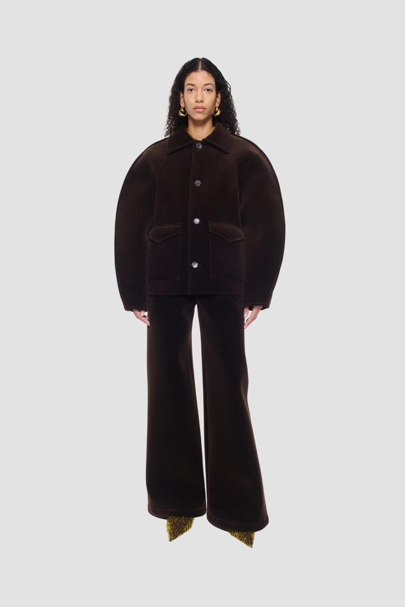 RONDA JACKET Plush Brown