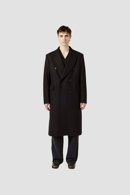 WHALE COAT, Granite Water Repellent Melton