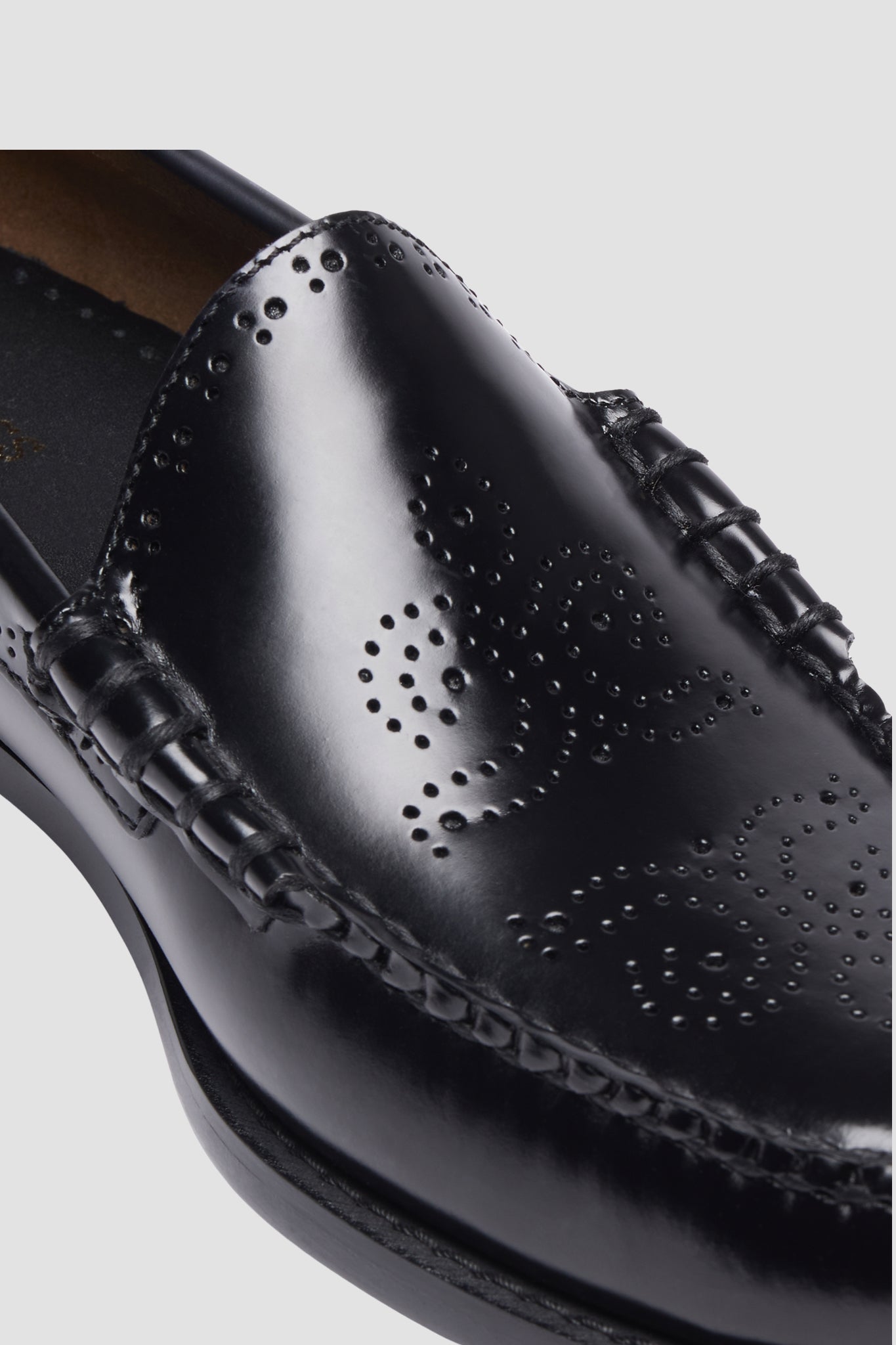WEEJUN VENETIA BROGUE Black