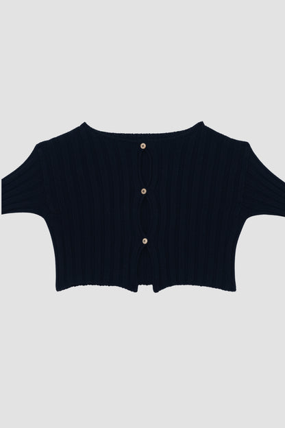 MACAU CARDIGAN Black