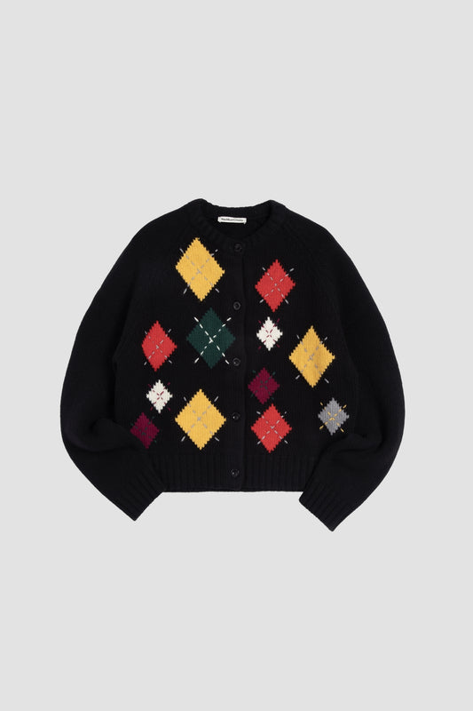 ATOMIC CARDIGAN Black