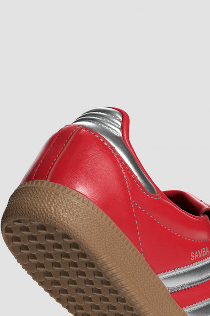 SAMBA LT Better Scarlet/ Silver Metallic/ Gum