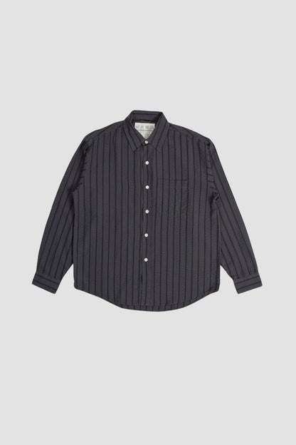 EXECUTIVE SHIRT Dark Grey Stripe