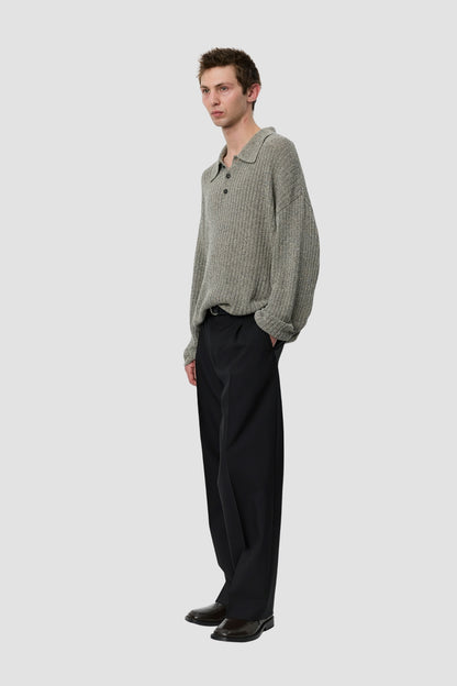 DIGIT POLO KNIT Oatmeal Grains