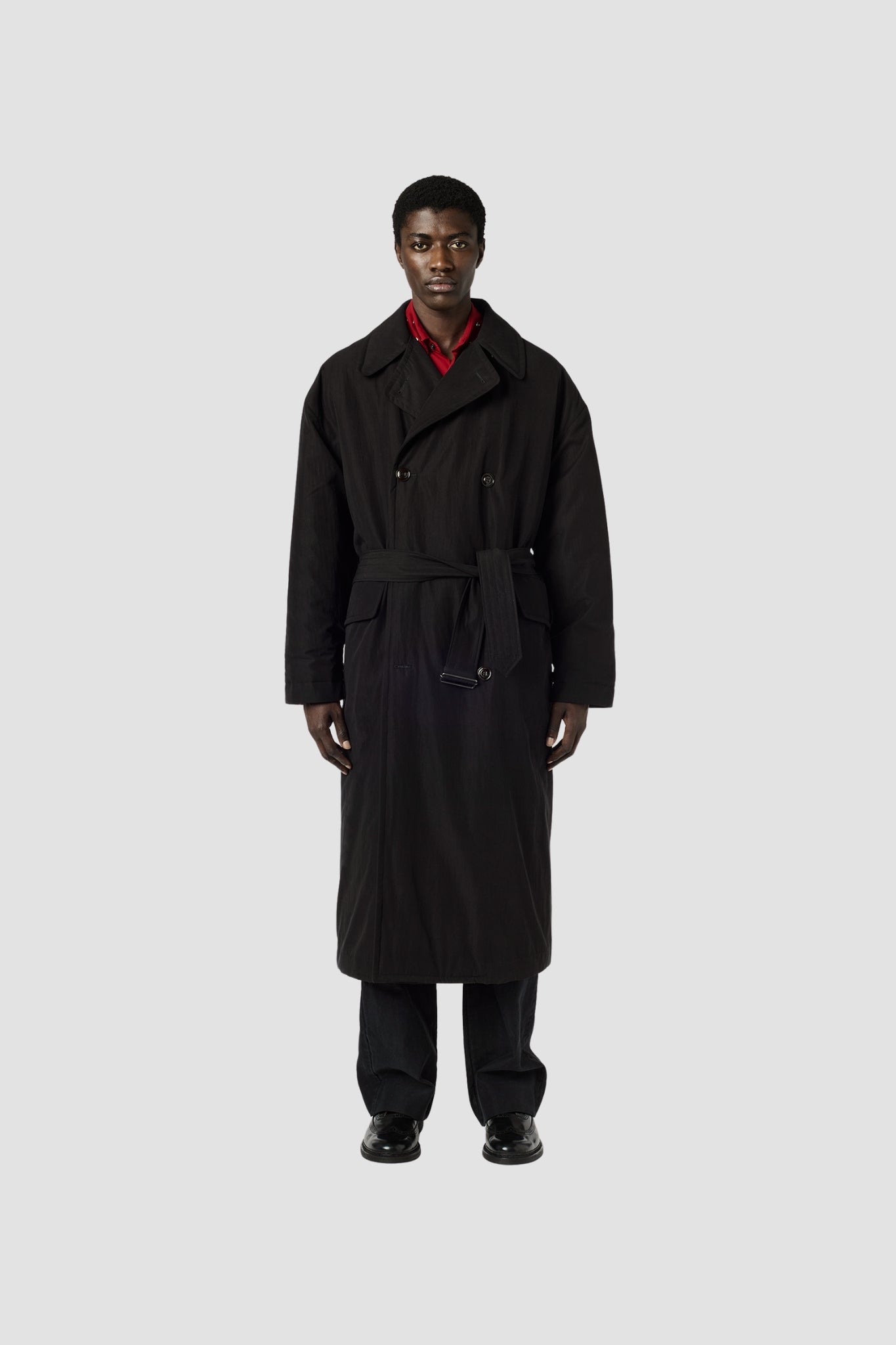 DUVET TRENCH Black Tide Cotton Nylon