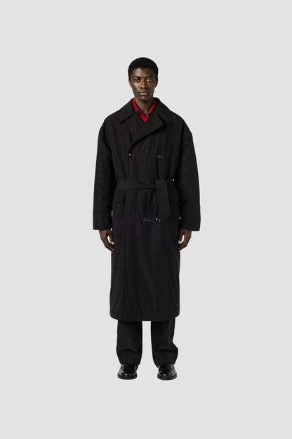 DUVET TRENCH Black Tide Cotton Nylon