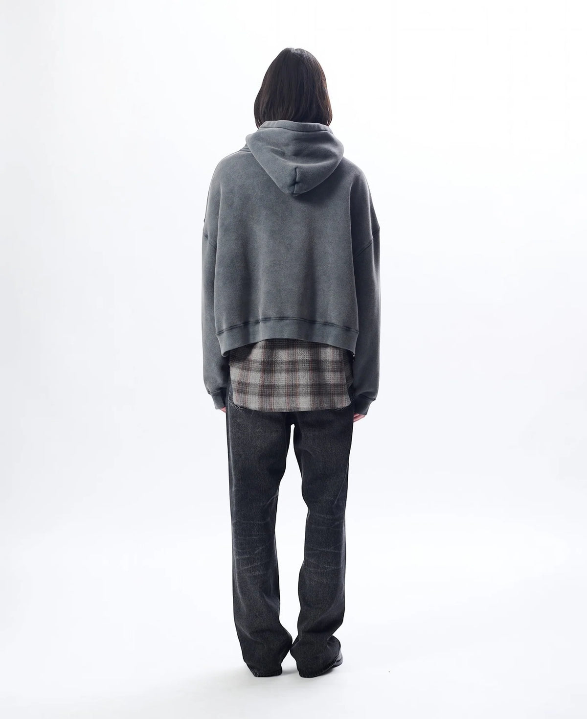 HOODIE 950 anthracite washed