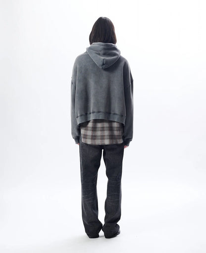 HOODIE 950 anthracite washed