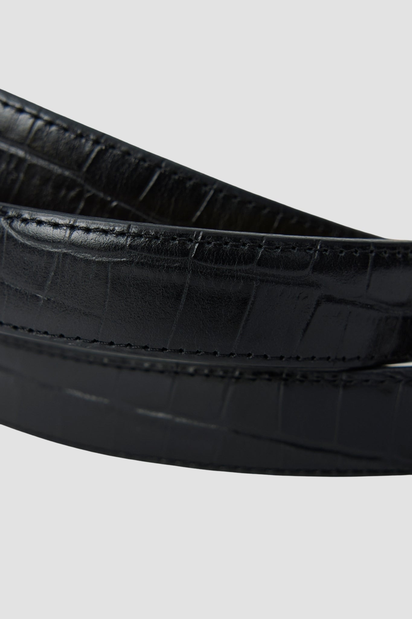 OCCASION BELT Black Croc