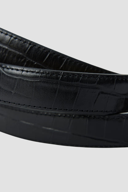 OCCASION BELT Black Croc
