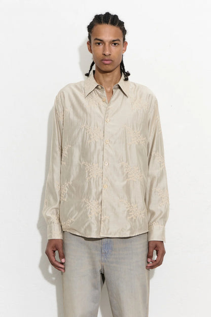 BEYOND SHIRT Champagne Bloom Ethereal Veil