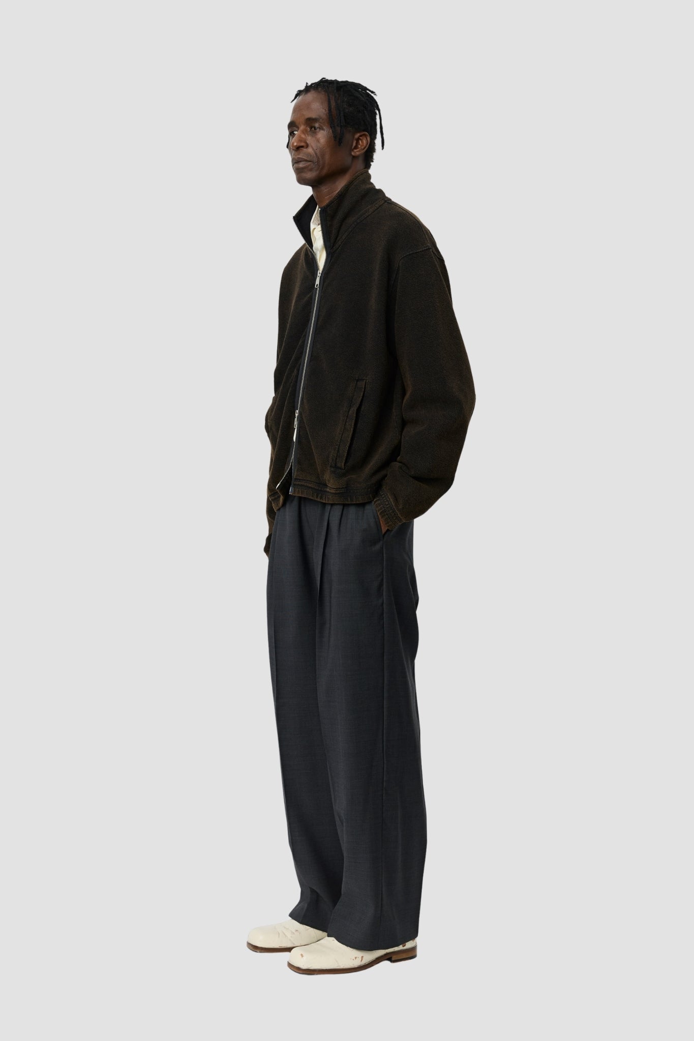 COVET FULL ZIP Burned Black