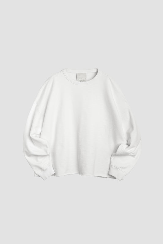 STUDIO SWEATSHIRT WHITE